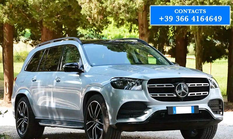 Mercedes Gls rental in Peretola Airport Florence Italy