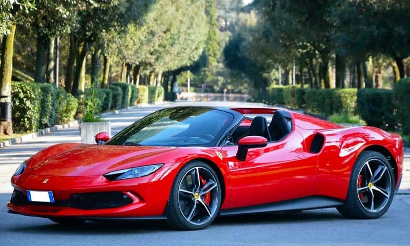 Luxury car rental in Florence Italy