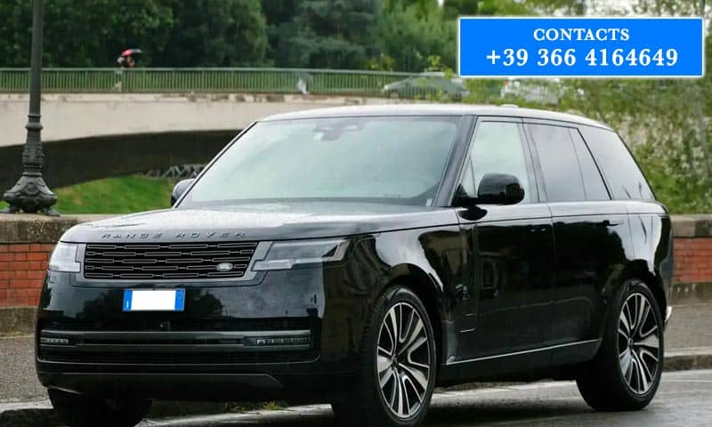 Range Rover Classic rental Malpensa Airport Milan Italy